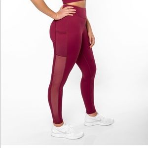 DoYouEven side mesh leggings